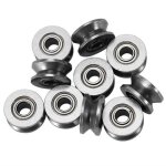 10 pièces v624zz v roulement à billes à gorge poulie pour rail piste linéaire 10 pièces v624zz v roulement à billes à gorge poulie pour rail piste linéaire