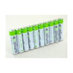 10 piles lr03 aaa 1. 5v alcalines exalium 10 piles lr03 aaa 1. 5v alcalines exalium