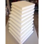 10 plaques de mousse polyuréthane 40x40 3cm 10 plaques de mousse polyuréthane 40x40 3cm