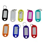 10 porte cls tiquettes colores clefs voyage bagage valise papier anneau mtal