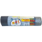 10 sacs poubelle haute 50l avec poignes coulissantes
