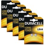 10 x duracell lr44 1. 5 v pile bouton alcalin piles lr44 a76 ag13 357 sr44