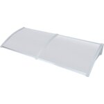 100 * 150 cm auvent de porte entre marquise solaire porte terrasse toit abri banne entre ombre protection ...