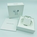 100 % authentiques apple airpods 2e gnration avec tui de chargement sans fil - blanc