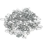 100x Émerillon hameçon à agrafe accrochage métal pour pêche fishing pêcheur 2cm 100x Émerillon hameçon à agrafe accrochage métal pour pêche fishing pêcheur 2cm