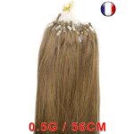100 extensions cheveux easy loop pose � froid ch�tain noisette 22