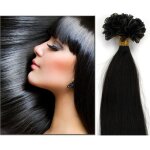 100 extensions cheveux pose  chaud kratine 22 noir