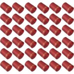 100 pcs pvc thermor�tractable capsules vin r�tractable capsules de bouteille de vin couvertures 33mm ...
