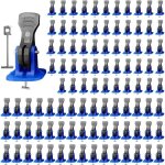 100 pi�ces cale nivellement carrelage kit de syst�me de nivellement de carrelage croisillon carrelage ...