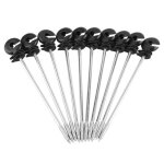 100 pi�ces isolateurs danneau en plastique cl�ture �lectrique vis longue distance dans lisolateur pour ...