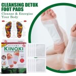 100 pices - patch dtox pour les pieds en bambou naturel produit coren dtoxification nettoyage amincissa ...