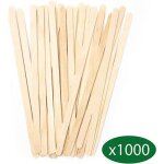 1000 touillettes agitateurs de caf en bois 11 cm - btonnets de caf jetables - mlangeurs pour caf ...