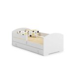 1001jouets - 5903641558778 - lit enfant + gigogne 160x80 avec matelas
