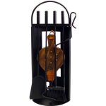 Serviteur de chemine - design - acier - noir - 5 accessoires - fabriqu en espagne