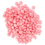 100g de grains de cire dure rose pour �pilation usage domestique unisexe