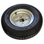 100mm roue remorque pcd & 145 r10 8 plis pneu radial trsp01