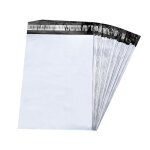 Enveloppe plastique dexpdition - non toxique - 100pcs - 20x30cm - autoadhsive - opaque