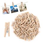 100pcs pinces  linge 25mm mini pinces  linge bois dcolgres ecologiques pour mariage nol travaux ...