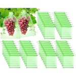 100pcs sac protection fruits sachet protection raisin jardin sac organza avec cordon contre gu�pe 7x9 ...
