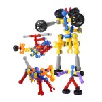 102 pcs jouets de construction stem pour enfants ag�s de 4 � 8ansblocs de construction educatifskit de ...
