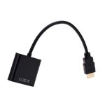 1080p hdmi mle vers vga femelle hd adaptateur de convertisseur du cble de vido pour pc les portables ...