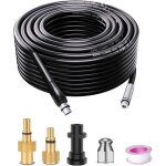 10m d�boucheur canalisation compatible avec karcher / lavor / bosch nettoyeur haute pression furet d�boucheur ...