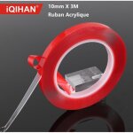 10mm x 3m ruban acrylique adhsif transparent double face en acrylique
