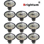 10pcs 24w ovale led phare de travail feux de travail lumière de route rampe pour camion tracteur / 240w ... 10pcs 24w ovale led phare de travail feux de travail lumière de route rampe pour camion tracteur / 240w ...