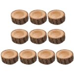 10pcs bougeoirs en bois dcorce pour pot de fleurs pot de fleurs pot de fleurs pot de fleurs porte - ...