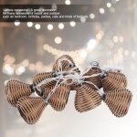 10pcs lampes rotin guirlande lumineuse led boules rotin guirlandes dcoration maison - rui