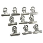 10pcs pince métal 31mm lettre papier facture bureau document 10pcs pince métal 31mm lettre papier facture bureau document