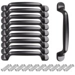 10pcs poignée de placard meubles 128mm avec vis pour armoire tiroir chambre cuisine tirette porte noire ... 10pcs poignée de placard meubles 128mm avec vis pour armoire tiroir chambre cuisine tirette porte noire ...