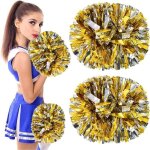 10pcs - pompons pom - pom girl - pompons cheerleader - pour l�cole le sport la danse la nuit la f�te ...