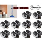 Support de rangement - 10pcs - porte balais mural - outils de m�nage - facile � installer