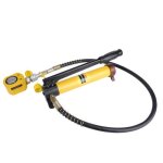 10t vrin hydraulique pompe hydraulique manuelle + ultra - mince 10t vrin hydraulique poigne en acier ...