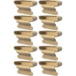 10x embout support latte monolatte 53 x 8 mm plastique pour sommier cadre bois embout lit meuble fixation ...
