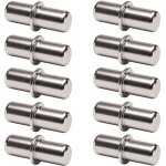 10x taquet � tenon �tag�re 5mm support fixation plaque meuble plaque