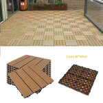 11 x dalle jardin 1m² extérieur dalle composite modulaire en bois lar. 30cm lon. 30cm jaube abricot pour ... 11 x dalle jardin 1m² extérieur dalle composite modulaire en bois lar. 30cm lon. 30cm jaube abricot pour ...