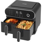 11001a dual zone friteuse numrique  air chaud 11l airfryer 2 compartiments 170000 w 6 programmes de ...