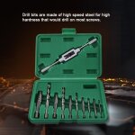 Extracteur de vis cass - hb043 - 11pcs - forets hhs et extracteurs en acier  outils