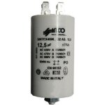 125uf - 400 - 450v condensateur fixation crou central pour lave linge - bvmpieces