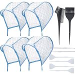 12 bonnets m�ches cheveux r�glable - trous - coloration / surbrillance - accessoires coiffeur qiedoviey ...