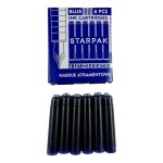 12 cartouches dencre bleue effaçable 38x55mm stylo plume recharge standard 12 cartouches dencre bleue effaçable 38x55mm stylo plume recharge standard