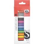 12 pastels secs