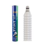 12 pcs badminton balls goose feather shuttlecocks white for training game sports 12 pcs badminton balls goose feather shuttlecocks white for training game sports