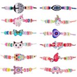 Bracelet - 12 pcs - ajustable - cadeau anniversaire - fille