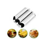 Moule � p�tisserie - inox - 12 pi�ces - acier inoxydable - durable - facile � nettoyer