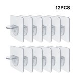 12 pièces chevilles de support détagère adhésives sans poinçon clair placard armoire étagère chevilles ... 12 pièces chevilles de support détagère adhésives sans poinçon clair placard armoire étagère chevilles ...