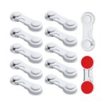 12 pièces securite enfant porte securite bebe protection domestique réfrigérateur adhésif fort sans perçage ... 12 pièces securite enfant porte securite bebe protection domestique réfrigérateur adhésif fort sans perçage ...