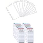 12 pochettes de classeur classeur budget enveloppe a6 6 trous et 12 feuilles de budget pour a6 budget ... 12 pochettes de classeur classeur budget enveloppe a6 6 trous et 12 feuilles de budget pour a6 budget ...